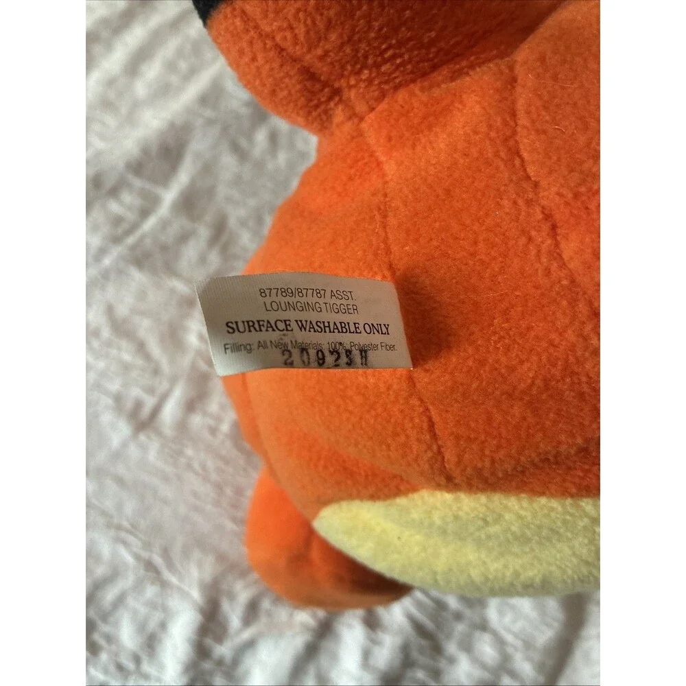 Disney Fisher-Price 30” LOUNGING TIGGER Plush Large 2001 Stuffed Animal Vintage